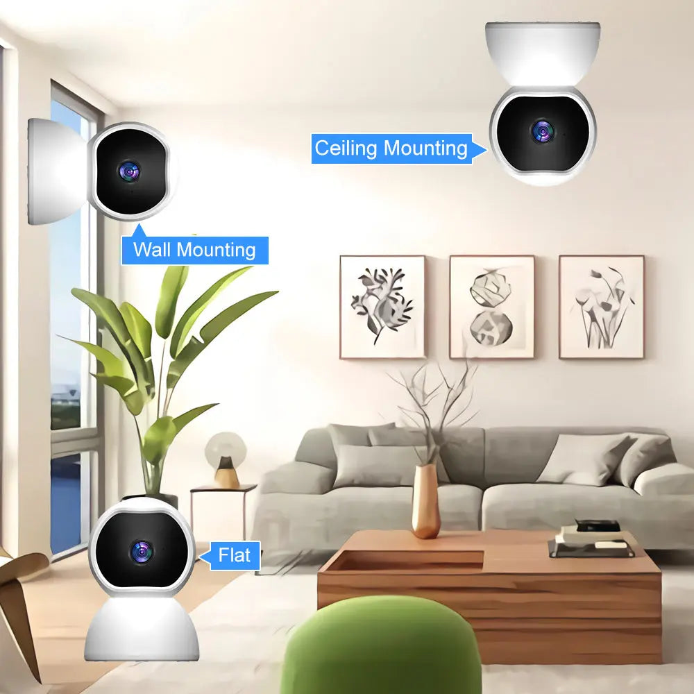 1080P Home Security Indoor Wireless IP Camera - Shakefav.com