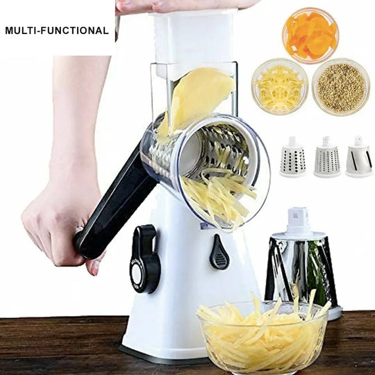 Multi-functional Stainless Steel Kitchen Slicer Grater Kit - Shakefav.com