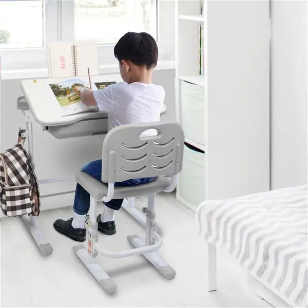 70CM Lifting Table Can Tilt Children Learning Table And Chair - Shakefav.com