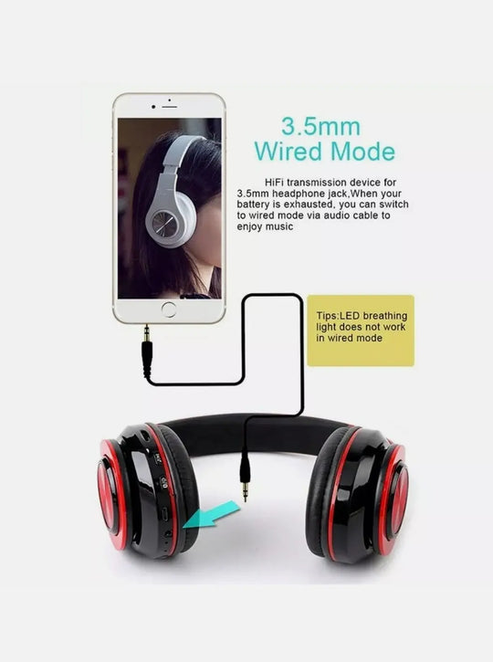 Ninja Dragon Z10 Color Changing Bluetooth Headphones - Shakefav.com