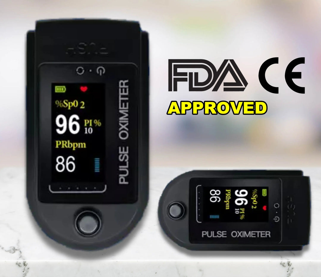 Pulse Fingertip Oximeter Blood Oxygen SpO2 Monitor - Shakefav.com