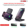 5 Core Wireless Charger Charging Pad Fast Phone Charging Stand Dock