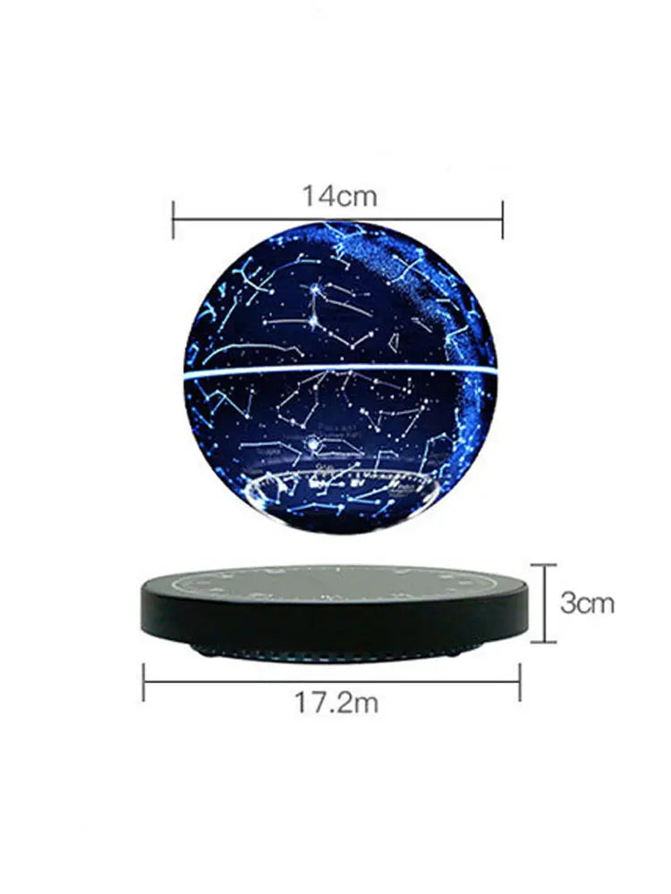 Magnetic Levitation Moon Table Lamp RGB Floating Ball Lamp Night Light - Shakefav.com