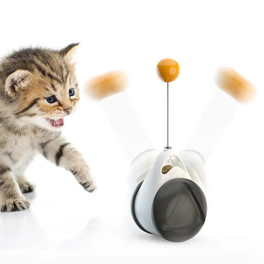 Tumbler Balanced Wheel Swinging Ball Cat Toy-Cat Swinging Toy - Shakefav.com