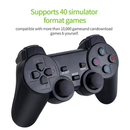 4K 2.4G Double Wireless Controller Game Stick Video Game Console - Shakefav.com