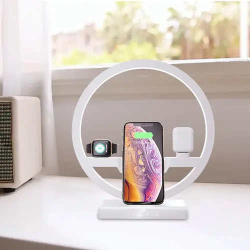 Angel Wing Fast Wireless Charger Fast Charger Power Adapter Dock - Shakefav.com