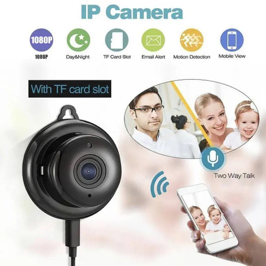 HD 1080P Mini WIFI Hidden Wireless IP Camera - Shakefav.com