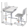 70CM Lifting Table Can Tilt Children Learning Table And Chair