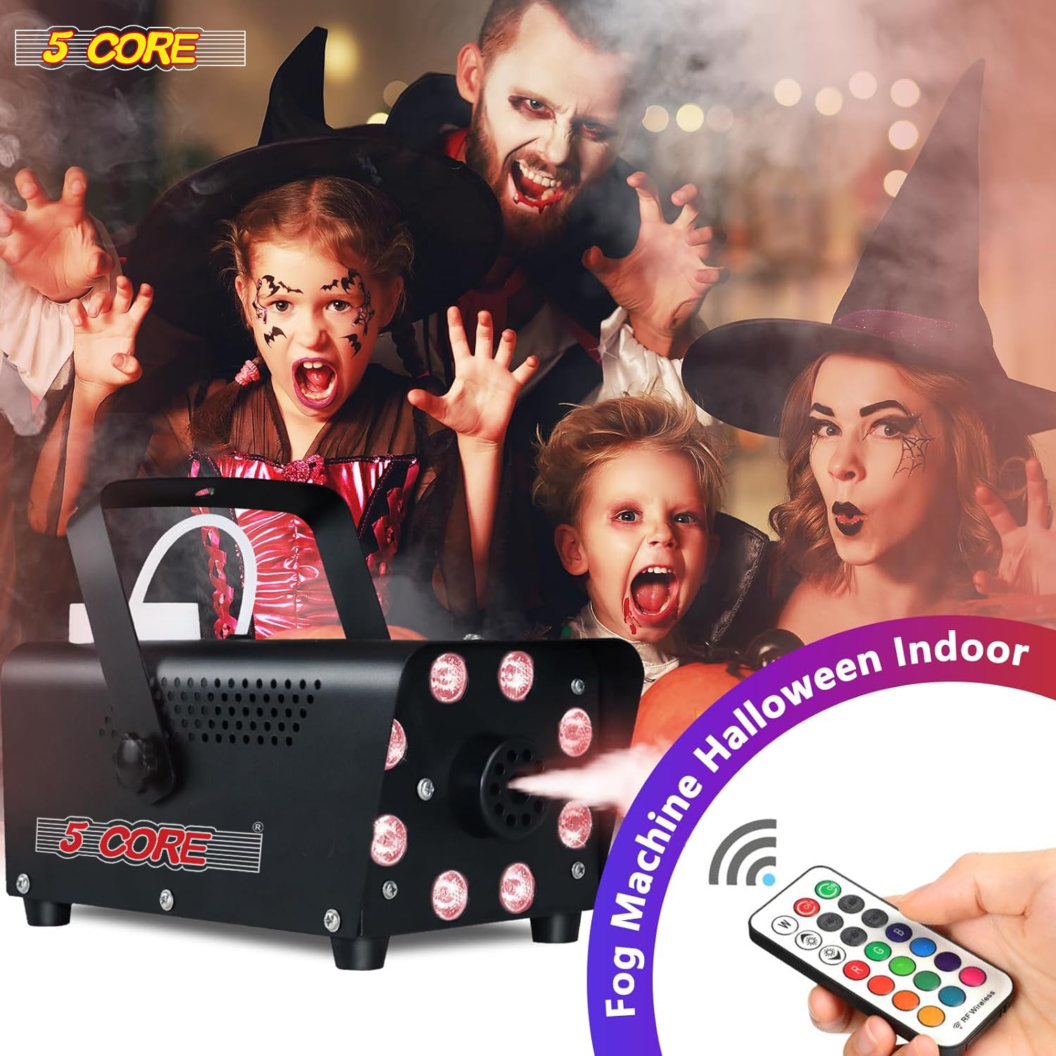 750W Fog Machine for Your Halloween Party with Remote Control FOG 750