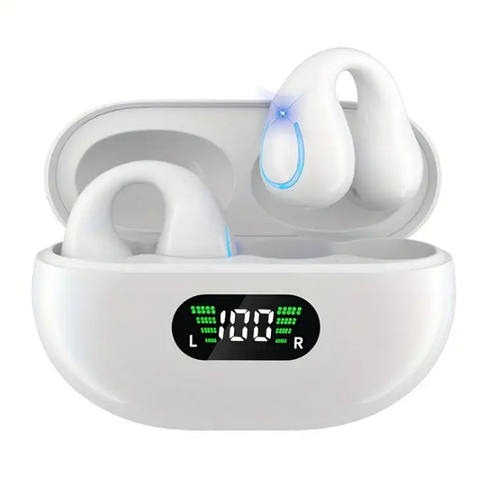 Open Ear Clip Wireless Earplugs Bluetooth TWS-Open Ear Headphones - Shakefav.com