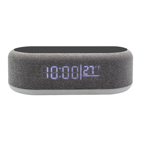 ZTECH 3-in-1 Alarm Clock with Wireless Charger - Shakefav.com