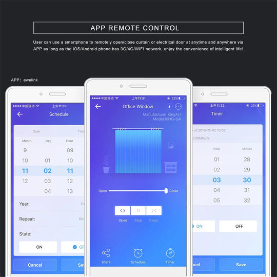 WiFi Electrical Blinds Switch Touch Panel-WiFi Touch Switch - Shakefav.com