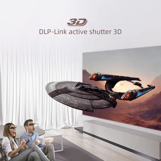 3D Glass for DLP 3D Projector UFO U50 P12 R19 DLP-Link Active Shutter - Shakefav.com