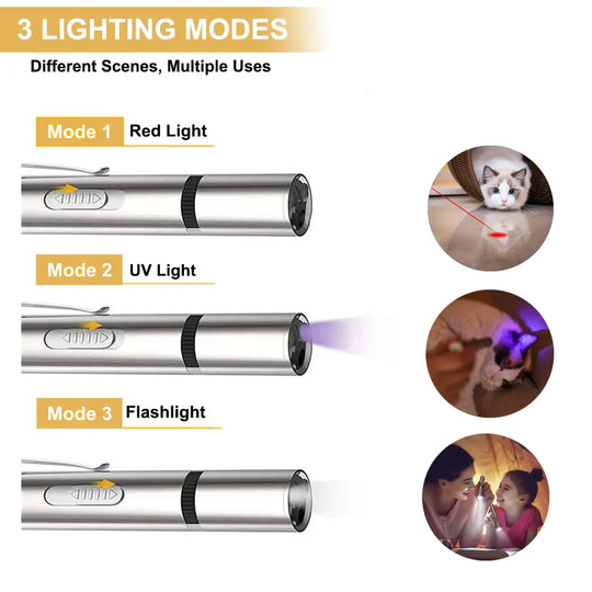 Pet Training Exercise Tool Cat Toys LED Pointer - Shakefav.com