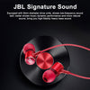 JBL LIVE100 Écouteurs filaires 3,5 mm Contrôle de ligne sonore stéréo