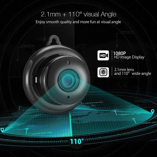 HD 1080P Mini WIFI Hidden Wireless IP Camera - Shakefav.com