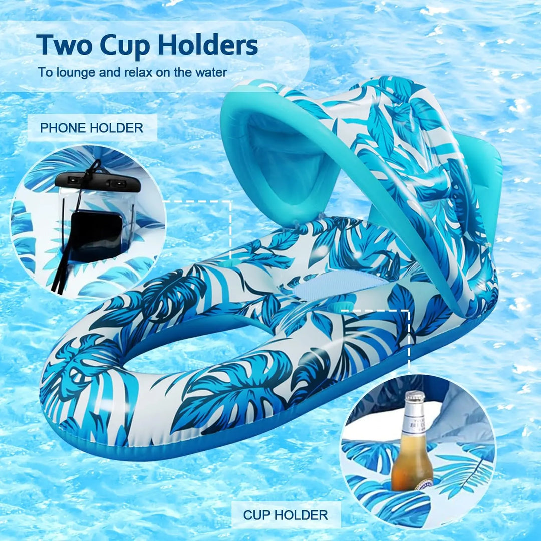 Pool Floats Inflatable Water U-Shaped Seat -Inflatable Pool Floats - Shakefav.com