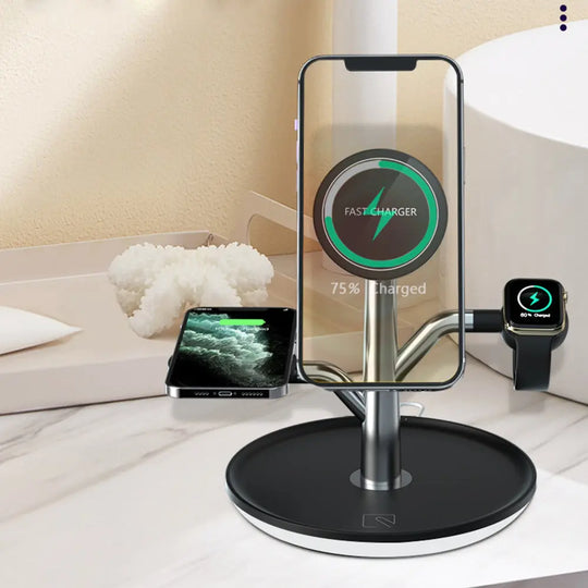 Universal Wireless Charging Stand for Iphone Apple Watch Airpods - Shakefav.com