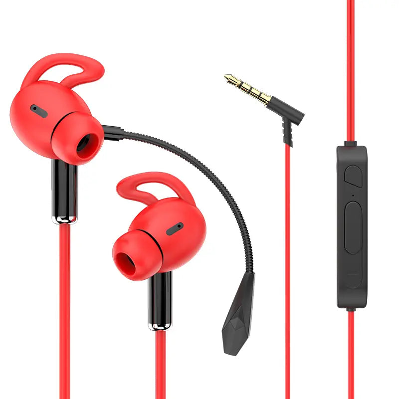 Wired Gaming Headset Earphone In-Ear Headphones with Mic - Shakefav.com