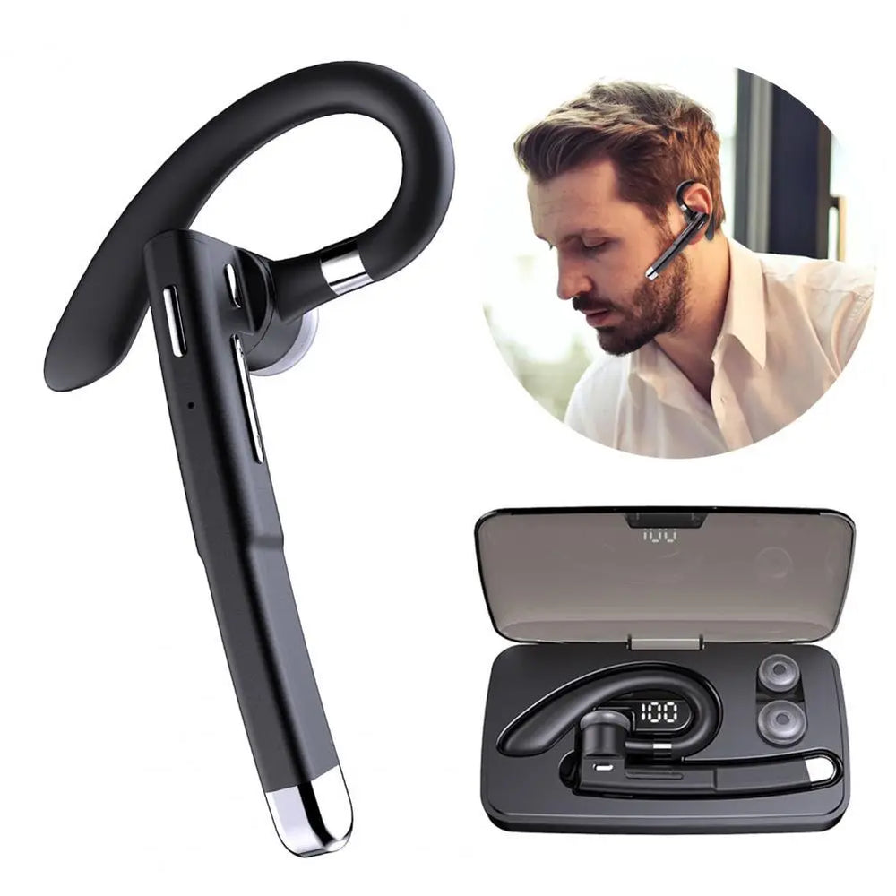 Wireless Bluetooth HiFi Headset Business Hook Earbuds-Wireless Bluetooth Headset - Shakefav.com