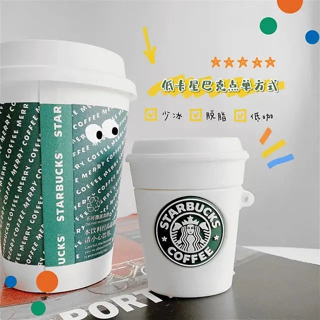 Starbucks Coffee Airpod Case airpods 1/2 case AirPods Pro case-Starbucks AirPods case - Shakefav.com