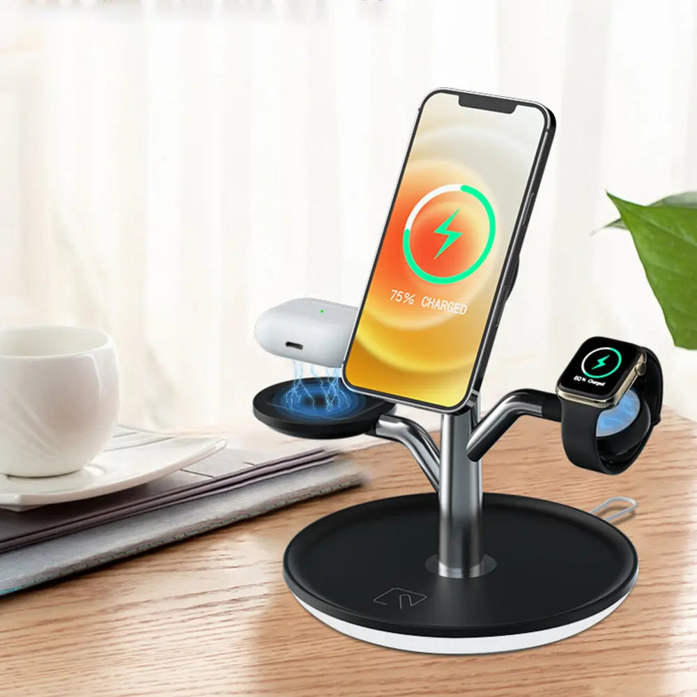 Universal Wireless Charging Stand for Iphone Apple Watch Airpods - Shakefav.com