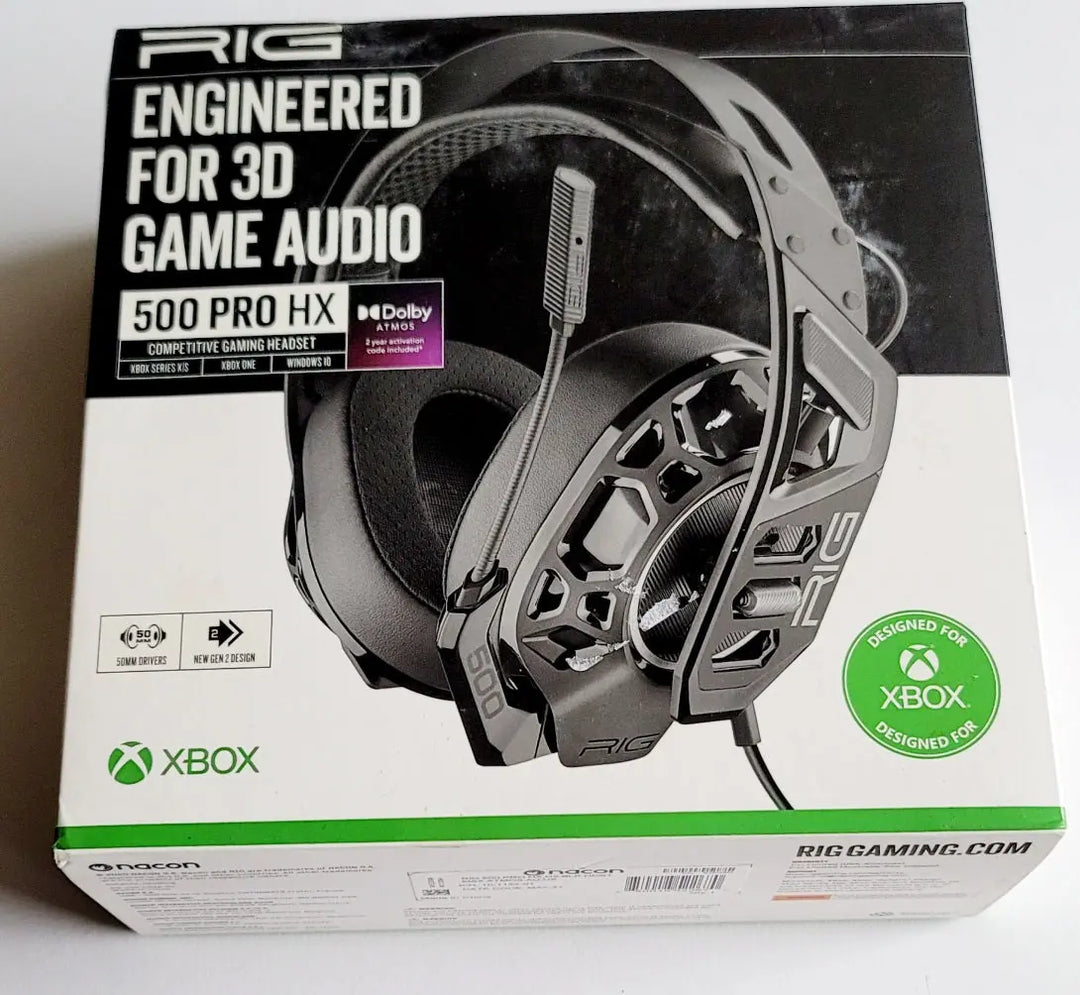 RIG 500 PRO HX Gen 2 Gaming Headset Xbox Series X S Xbox One Win 10 11 - Shakefav.com