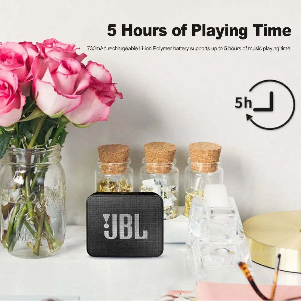 IPX7 Waterproof JBL GO 2 Wireless Bluetooth Speaker for Outdoor - Shakefav.com