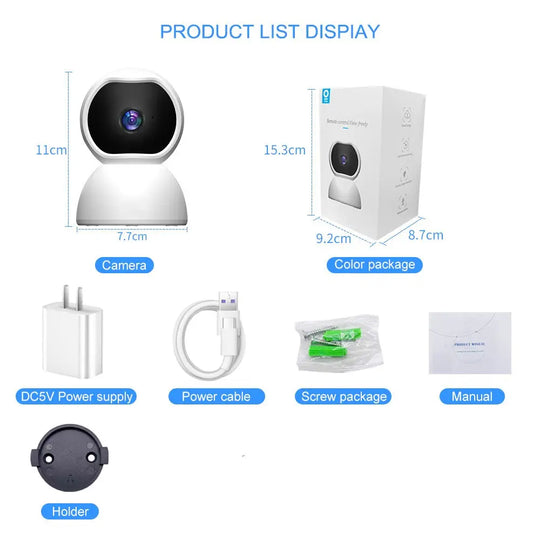 1080P Home Security Indoor Wireless IP Camera - Shakefav.com