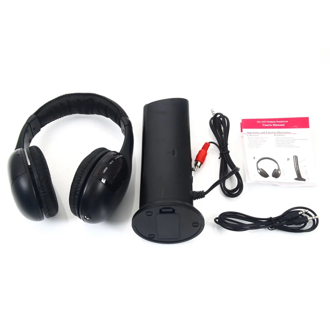 5 in 1 Wireless Headphones for MP3 PC TV - Shakefav.com