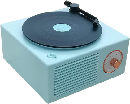 Retro Mini Vinyl Records Wireless Bluetooth Speakers