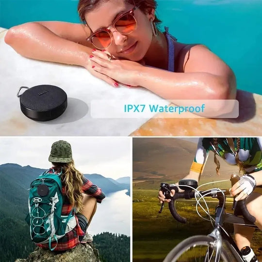 IPX7 Waterproof Portable Sport Bluetooth Speaker With Bike Mount - Shakefav.com