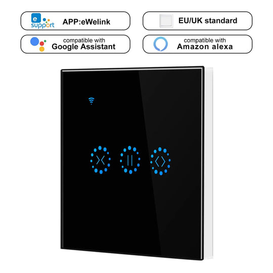 WiFi Electrical Blinds Switch Touch Panel-WiFi Touch Switch - Shakefav.com