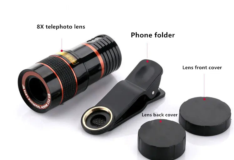 Mobile Phone Universal 8X8 Optical Zoom Telescope-8x Zoom Telescope for Mobile Phones - Shakefav.com