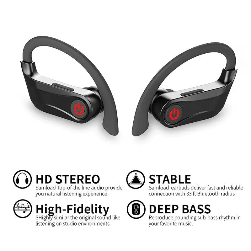 High Quality Bluetooth Earphone Wireless Bass TWS Headsets - Shakefav.com