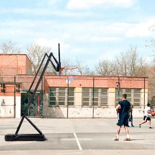 Basketball Hoop Basketball System 7.5ft-10ft Height Adjustable - Shakefav.com