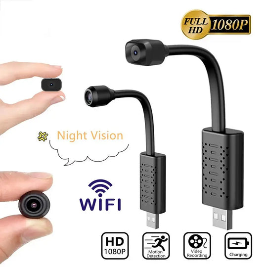 1080P HD Wifi USB Camera with Night Vision Motion Detection Teal Simba