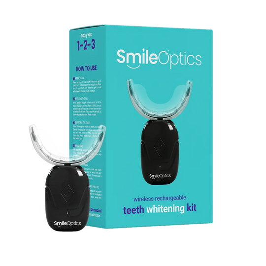 SMILE OPTICS All-In-One LED Teeth Whitening Kit - Shakefav.com