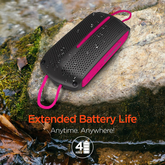 HyperGear Wave Water Resistant Wireless Speaker with Extended Battery - Shakefav.com