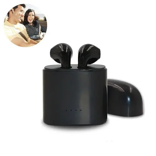 Dual Chamber Wireless Bluetooth Earphones With Charging Box - Shakefav.com