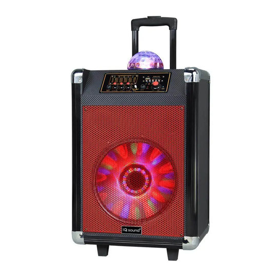 12" Portable Bluetooth Speaker with Disco Ball Light - Shakefav.com