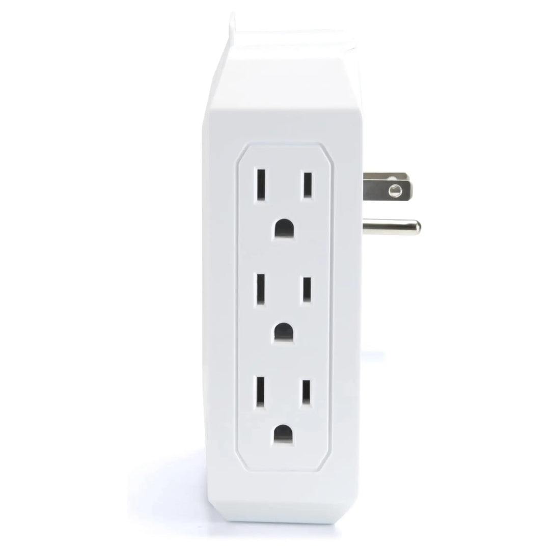 Emerson 6-Outlet + USB Wall Charger with Surge Protection and LED Sky Iapetus