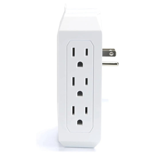 Emerson 6-Outlet + USB Wall Charger with Surge Protection and LED Sky Iapetus