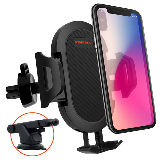 HyperGear 3-in-1 Phone Mount Kit Black (15289-HYP) Sky Iapetus