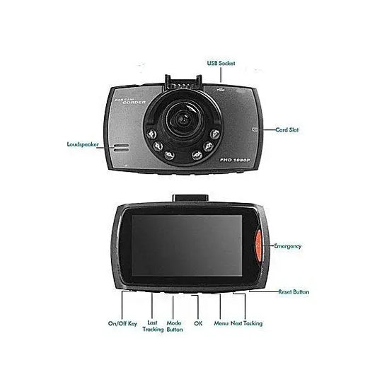 SafetyFirst HD 1080p Car Dash CamCorder with Night Vision - Shakefav.com