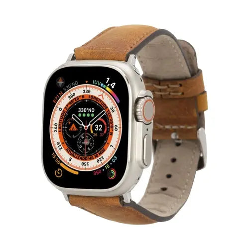 Jackson Leather Bands for Apple Watch 9, Ultra 2 & SE - Shakefav.com