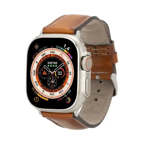 Jackson Leather Bands for Apple Watch 9, Ultra 2 & SE - Shakefav.com