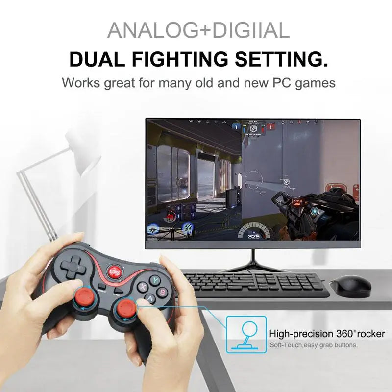 Dragon TX3 Wireless Bluetooth Mobile Gaming Controller for Android - Shakefav.com