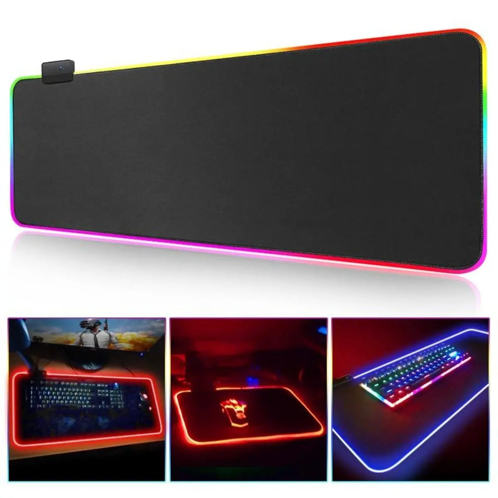 Ninja Dragons RGB Gaming 1 Touch Light Up Mouse Pad - Large Size - Shakefav.com