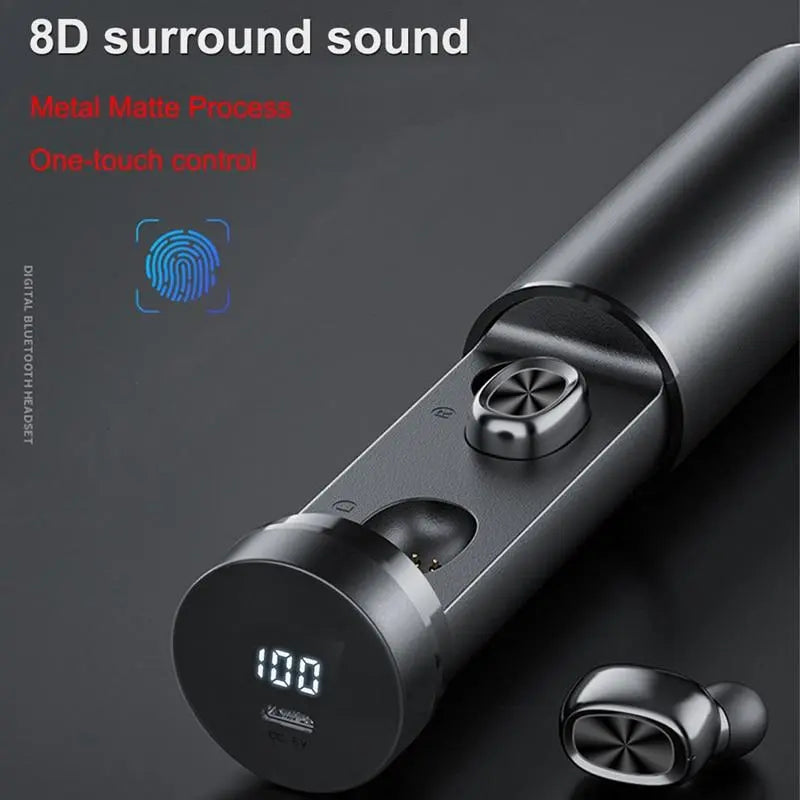 Ninja Dragons T8 True Wireless Bluetooth 5.0 Earbuds - Shakefav.com